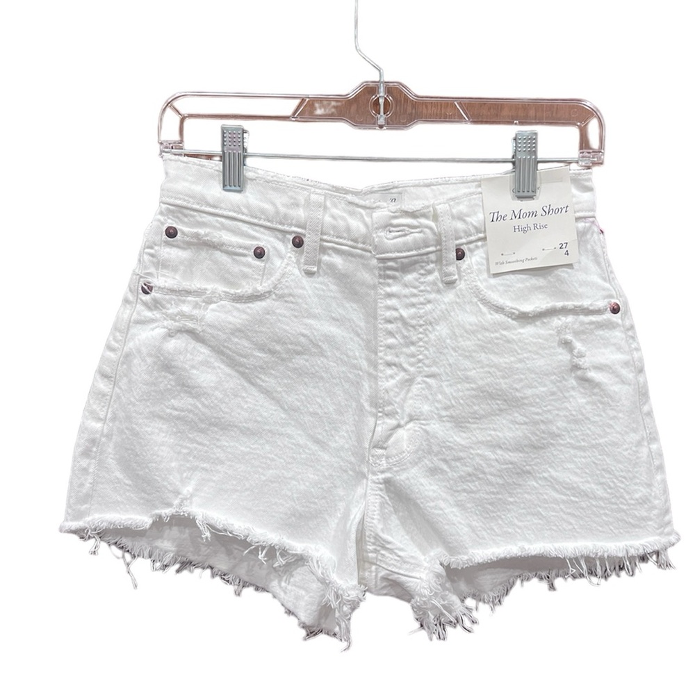 NWT Abercrombie & Fitch Mom Short High Rise Curve Love 27/4